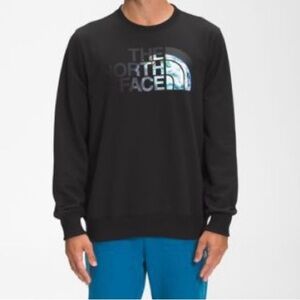 The North Face Men's Earth Day Black Crewneck Sweatshirt -size M (BNWT)